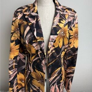 Cache Floral Print Women's Blazer and Pants